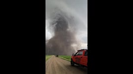 Massive and Terrifying EF4 Tornado hits Alberta, Canada
