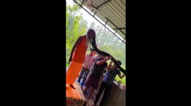 Indian monk becomes celebrity with his 15-foot-long dreadlocks that take 50 hours to dry