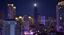 Chinese city time lapse