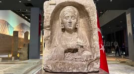 Türkiye gets back 1,800-year-old Zeugma stele