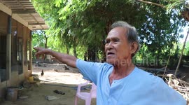 Greedy 10ft python breaks into coop to devour farmer's chickens