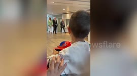 'Hi Princess!': Young boy shares sweet moment with Princess Kate at Wimbledon