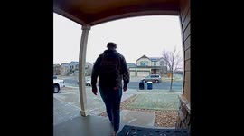 Icy Concrete Steps Cause Woman's Fall