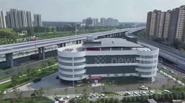 Charging complex provides new recharging solutions for NEVs in E China