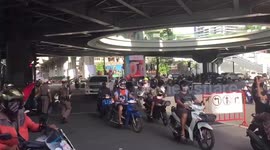 Protesters gather in Bangkok over sham election chaos