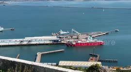 Shipping was moved around at Portland Port today for the arrival of the Bibby Stockholm immigration barge Dorset UK
