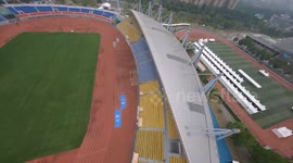 Exploring Chengdu Universiade venue with FPV drone