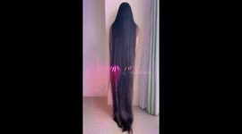 'I'm a real life RAPUNZEL but now my hair is FALLING OUT,' says devastated influencer with hair the length of giraffe's neck PART 4/4