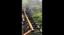 A serene stumble: when aesthetic dreams meet a slippery reality