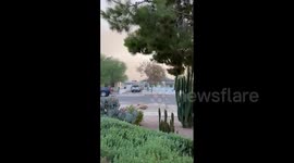 US: Dust Storm Sweeps Through Phoenix Metropolitan Area, Arizona