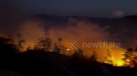 Firefighters battle multiple fires in Turkey as temperatures across Europe and Asia soar