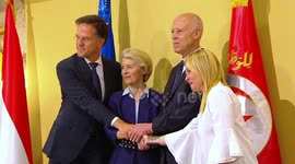 EU signs 'partnership' on irregular migration and economy with Tunisia
