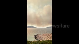 Greece: Wildfire Breaks Out In Kouvaras, Attica, Evacuation Order Issued For Nearby Areas