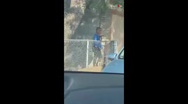 Woman accidently slips on the sidewalk and starts cursing *Hilarious reaction*