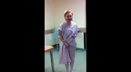 Woman rushed to hospital with life-threatening sepsis defies the odds and survives Part 1/2