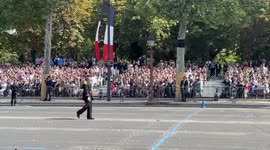 Bastille Day military parade France 14 July Paris Emmanuel Macron 4K 60fps