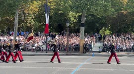 Bastille Day military parade France 14 July Paris Emmanuel Macron 4K 60fps