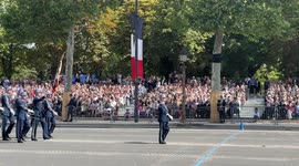 Bastille Day military parade France 14 July Paris Emmanuel Macron 4K 60fps