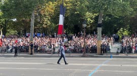 Bastille Day military parade France 14 July Paris Emmanuel Macron 4K 60fps