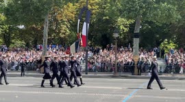 Bastille Day military parade France 14 July Paris Emmanuel Macron 4K 60fps