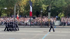 Bastille Day military parade France 14 July Paris Emmanuel Macron 4K 60fps