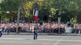 Bastille Day military parade France 14 July Paris Emmanuel Macron 4K 60fps