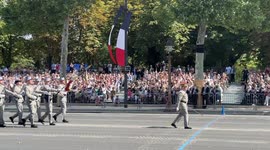 Bastille Day military parade France 14 July Paris Emmanuel Macron 4K 60fps