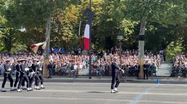 Bastille Day military parade France 14 July Paris Emmanuel Macron 4K 60fps