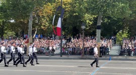 Bastille Day military parade France 14 July Paris Emmanuel Macron 4K 60fps