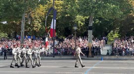 Bastille Day military parade France 14 July Paris Emmanuel Macron 4K 60fps