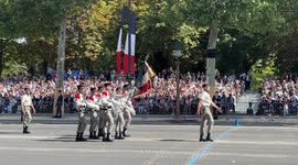 Bastille Day military parade France 14 July Paris Emmanuel Macron 4K 60fps