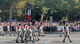 Bastille Day military parade France 14 July Paris Emmanuel Macron 4K 60fps