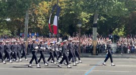 Bastille Day military parade France 14 July Paris Emmanuel Macron 4K 60fps