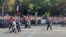 Bastille Day military parade France 14 July Paris Emmanuel Macron 4K 60fps
