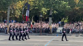 Bastille Day military parade France 14 July Paris Emmanuel Macron 4K 60fps