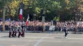 Bastille Day military parade France 14 July Paris Emmanuel Macron 4K 60fps