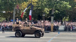 Bastille Day military parade France 14 July Paris Emmanuel Macron 4K 60fps