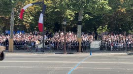 Bastille Day military parade France 14 July Paris Emmanuel Macron 4K 60fps