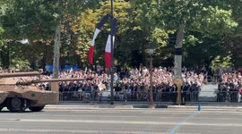 Bastille Day military parade France 14 July Paris Emmanuel Macron 4K 60fps