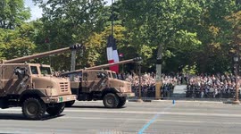Bastille Day military parade France 14 July Paris Emmanuel Macron 4K 60fps