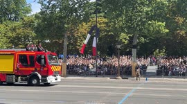 Bastille Day military parade France 14 July Paris Emmanuel Macron 4K 60fps