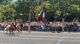 Bastille Day military parade France 14 July Paris Emmanuel Macron 4K 60fps