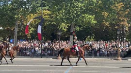 Bastille Day military parade France 14 July Paris Emmanuel Macron 4K 60fps