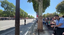 Bastille Day military parade France 14 July Paris Emmanuel Macron 4K 60fps