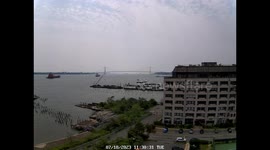 Watch dark storm clouds engulf New York City in stunning timelapse