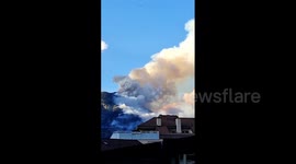 Switzerland: Forest Fire Erupts In Bitsch, Fire Crews Struggle To Contain Blaze As Winds Pick Up 2