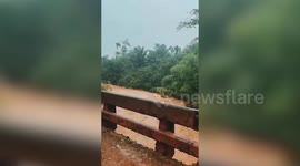 Tourist island Phuket flooded from monsoon storms