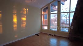 Inside abandoned 1960s home with historic TOTEM POLE and bizarre hippie sauna