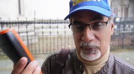 Famous YouTuber 'Brown Car Guy' speaks about an airquality monitor he used to test air pollution in the TFL underground