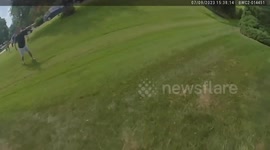 Bodycam footage shows police rescuing 2-year-old from pool